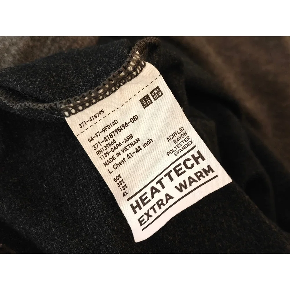 Uniqlo heattech extra